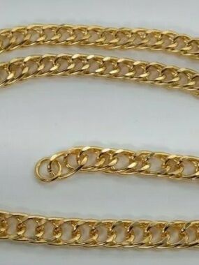 Kenneth Jay Lane Gold-Tone Curb Chain Necklace